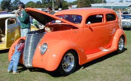 37 Ford Chopped Tudor Sedan