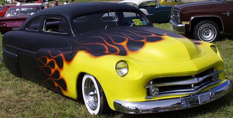 51 Mercury Chopped ForDor Sedan