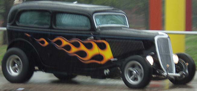 34 Ford Hiboy Chopped Tudor Sedan