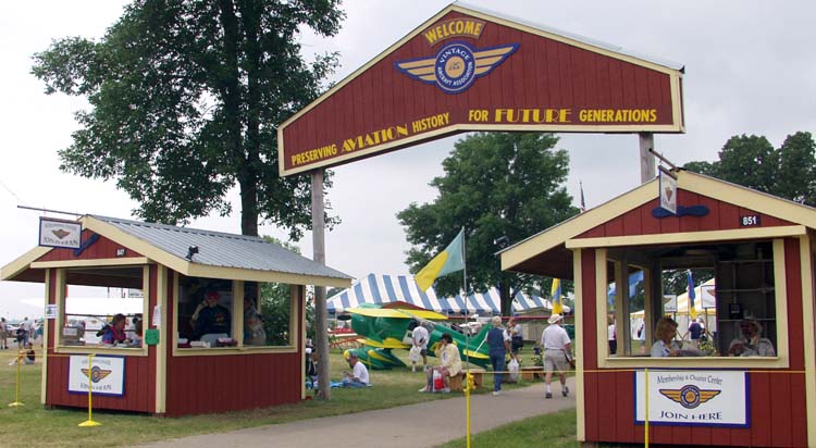 Vintage Aircraft Entrance
