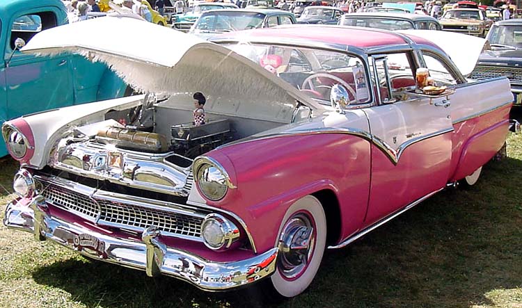 55 Ford Crown Victoria Coupe