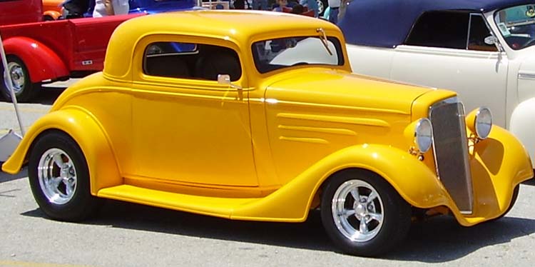 35 Chevy Chopped 3W Coupe