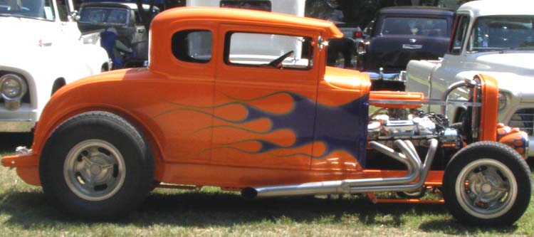 31 Ford Model A Hiboy Chopped Coupe