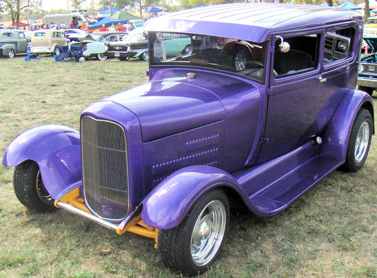 28 Ford Model A Chopped Tudor Sedan