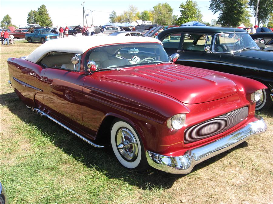 55 Chevy Chopped Convertible Custom